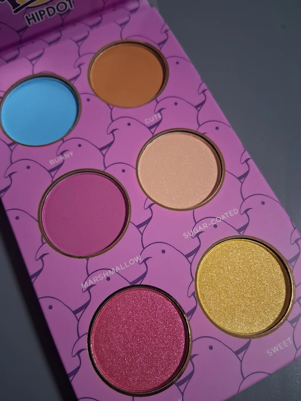 Peeps Hip Dot Eyeshadow Palette – B&BW Peepin It Real Gloss & Hair & Body Mist